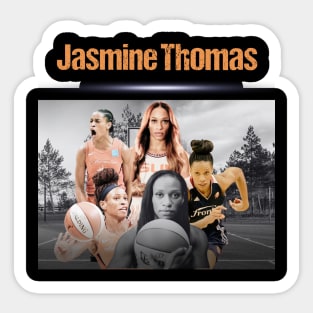 Jasmine Thomas vintage apparel Sticker